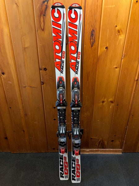 Atomic 137 cm Skis With Bindings used once