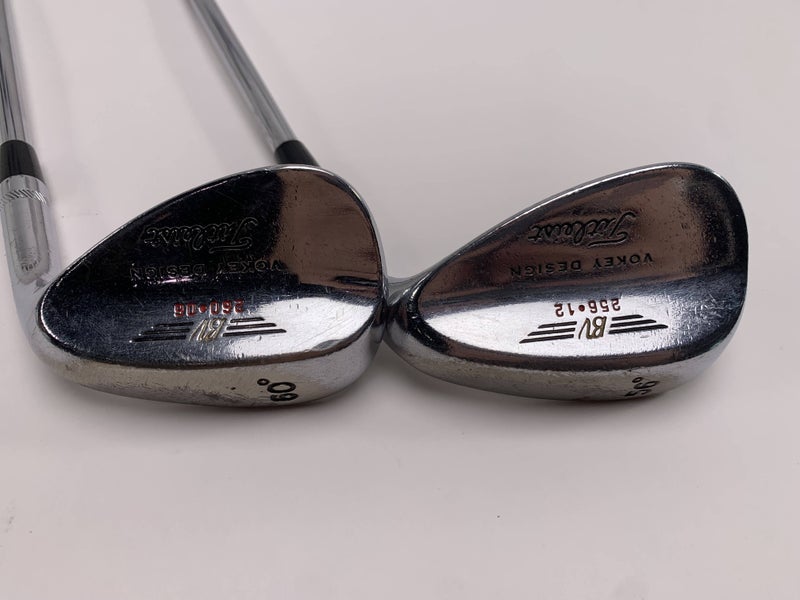 Titleist Vokey Chrome 200 Wedge Set 56* 12 | 60* 6 Dynamic Gold Wedge Mens RH