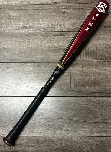 VERY NICE | 2025 Meta 31" / 28 oz Louisville Slugger (-3) BBCOR Composite Bat | NO WARRANTY