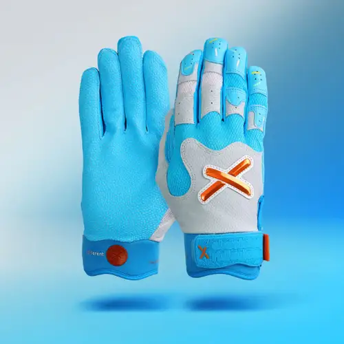 Absolutely Ridiculous Pushin' P Whiteout Batting Gloves (New)