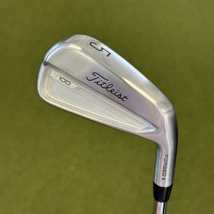 Used Titleist T100 Forged Single 5 Iron AMT Tour White S300 Stiff Flex Steel