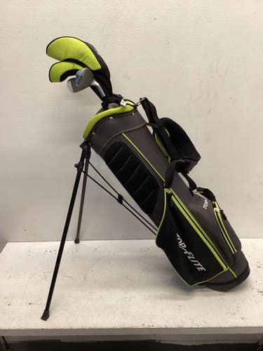 Used Top Flite JUNIOR Jr Package Set LH Black And Neon Green 5 Piece 11443-S000198853