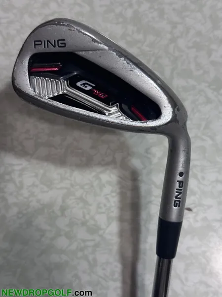 Ping G410 Single 8 Iron Dynamic Gold R300 Regular Flex Steel Black Dot RH 36.5in