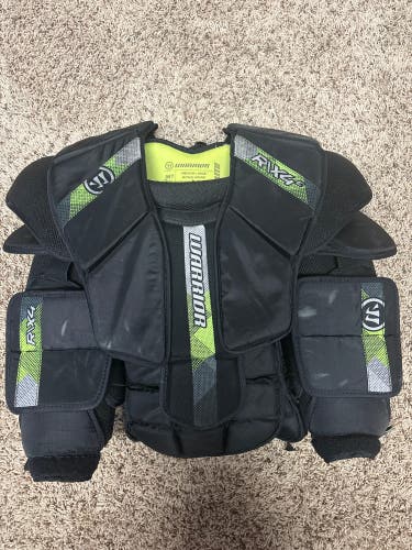 Large Warrior RITUAL X4 E Goalie Chest Protector (Used)