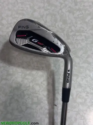 Ping G410 Single 9 Iron Dynamic Gold R300 Regular Flex Steel Black Dot RH 36in