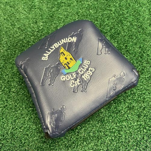 Ballybunion Golf Club Est. 1893 Mallet Putter Headcover Leather  Ireland Golf
