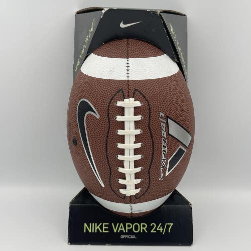 Nike Vapor 24/7 2.0 Football Official Size High School - Brand New In Box