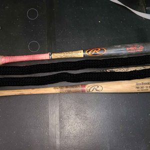 Two Wood bats