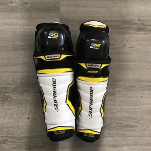 Senior Bauer Supreme 2S Pro 14" Shin Pads Pro Stock (New)