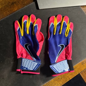 Large Nike Alpha Elite Batting Gloves (New)