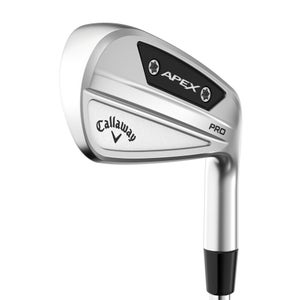 LEFT HANDED CALLAWAY 2024 APEX PRO 7 IRON GRAPHITE REGULAR STANDARD MITSUBISHI MMT 85 GRAPHITE (TTI
