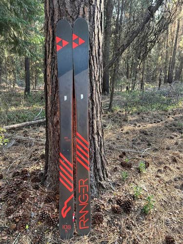2019 Fischer 182 cm Powder Ranger 108 TI Skis Without Bindings (Used)