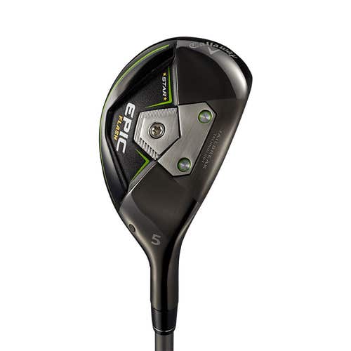 LEFT HANDED CALLAWAY 2019 EPIC FLASH STAR JV 5 HYBRID GRAPHITE STIFF STANDARD FUJIKURA SPEEDER EVOL
