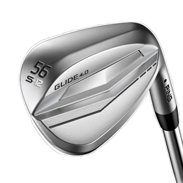 PING 2022 GLIDE 4.0 LOB WEDGE 58°-10° (BOUNCE) S GRIND STEEL WEDGE FLEX STANDARD PING Z-Z115 STEEL