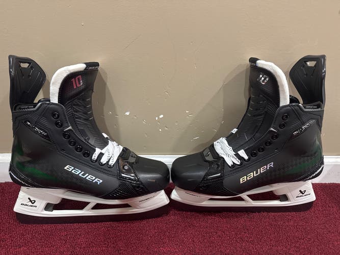 Bauer Supreme Mach Hockey Skates Regular Width Pro Stock 10.5 (New) Item#NDSH9