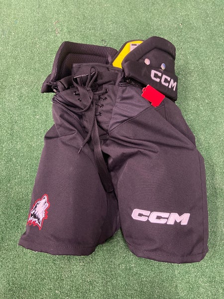 Black Senior Medium CCM HPTK Hockey Pants Pro Stock (New)
