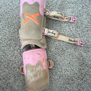 Pink Senior Shin Guards (Used)