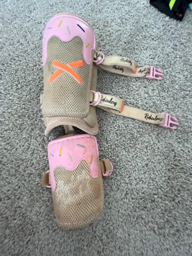 Pink Senior Shin Guards (Used)