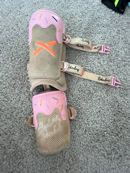 Pink Senior Shin Guards (Used)