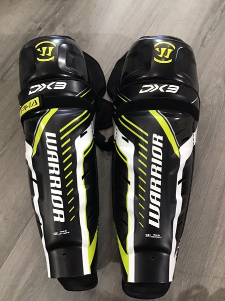 Senior Warrior Alpha DX3 16" Shin Pads (New)