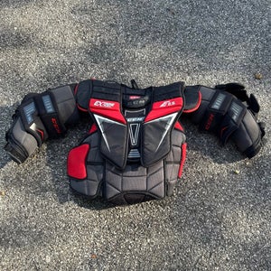 Hockey goalie chest protecter