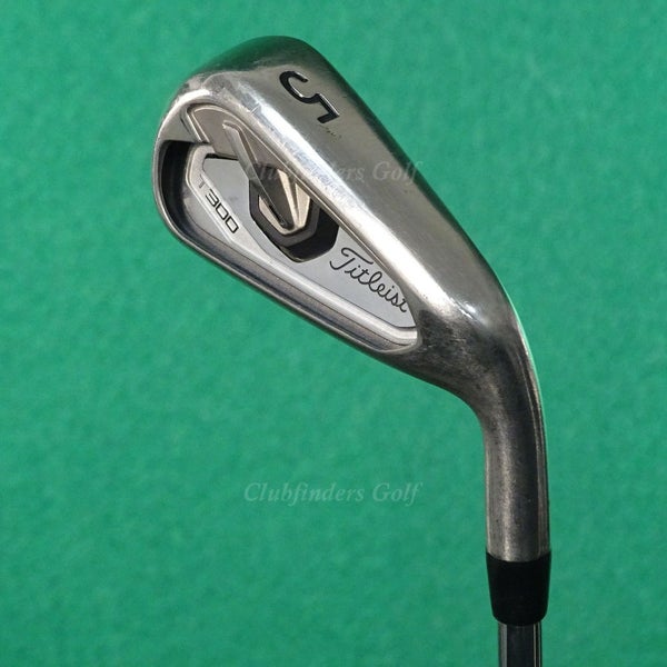 Titleist T300 Single 5 Iron True Temper AMT Red R300 Steel Regular