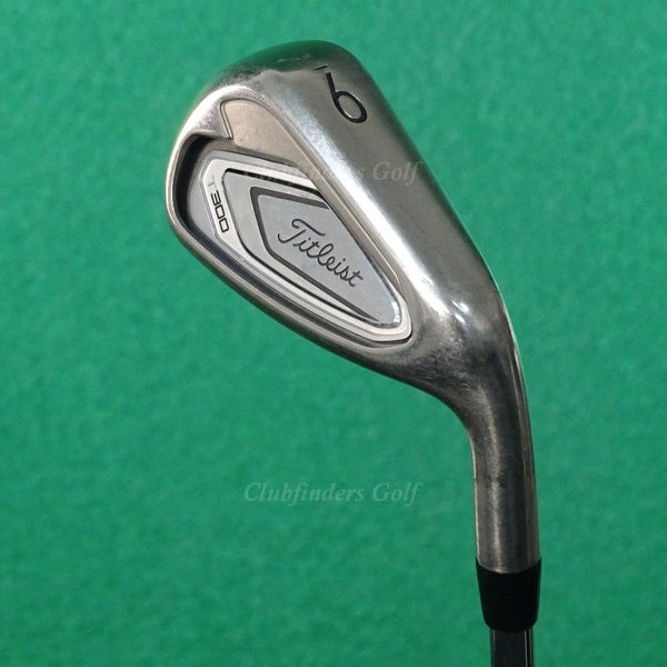 Titleist T300 Single 9 Iron True Temper AMT Red R300 Steel Regular