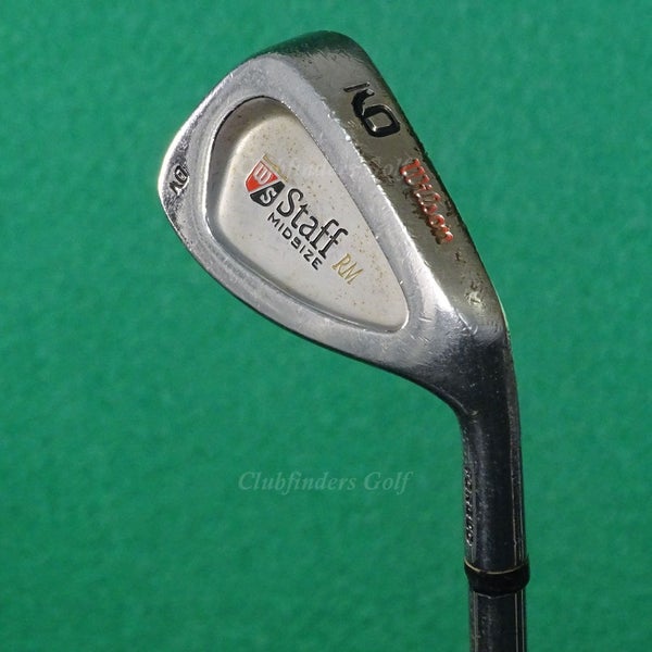 Wilson Staff RM Midsize Forged Single 9 Iron Factory Fat Shaft Steel Stiff