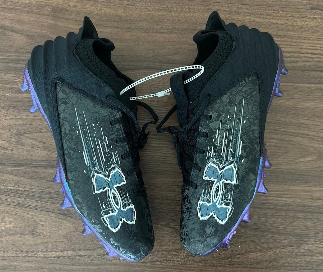 Under Armour Blur Smoke Suede 2.0 MC Football Cleats 3027978-101 size 14 Under Armour Blur Smoke Suede 2.0 MC Football Cleats Men  main image 2