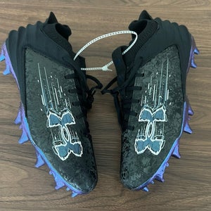 Under Armour Blur Smoke Suede 2.0 MC Football Cleats Men Sz 13 3027978-001 New