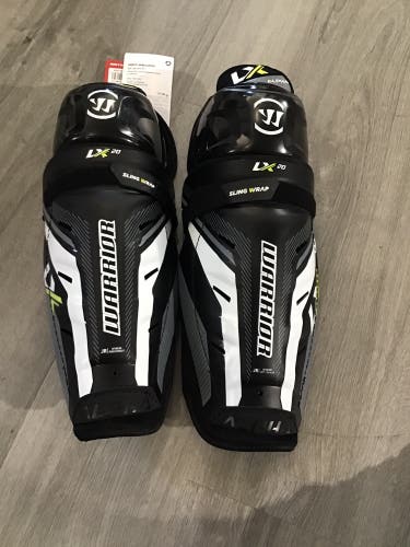 Junior Warrior Alpha LX 20 13" Shin Pads (New)