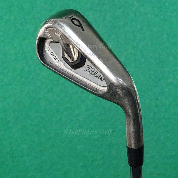 Titleist T300 Single 6 Iron Project X Rifle 6.0 Steel Stiff
