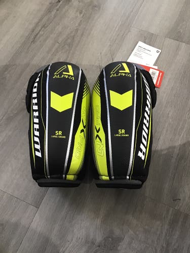 Senior Large Warrior Alpha QX Pro Elbow Pads (New)