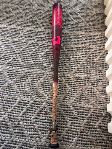 2024 DeMarini Voodoo One Pink BBCOR Certified Bat (-3) 30 oz 33" (Used)