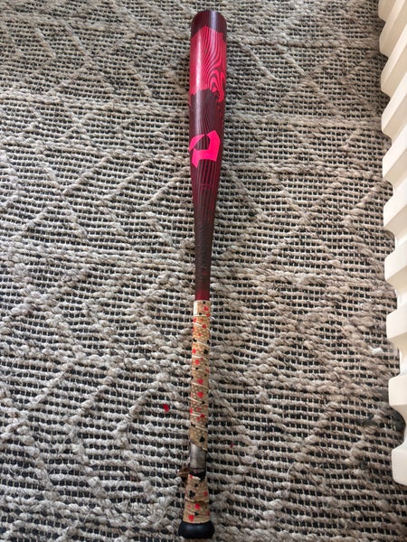 2024 DeMarini Voodoo One Pink BBCOR Certified Bat (-3) 30 oz 33" (Used)