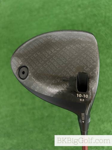 LA Golf (10-10) Black 9.5 Degree Driver / Stiff