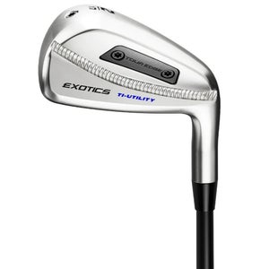 Tour Edge Exotics Ti-Utility (Silver Chrome, 2025) NEW