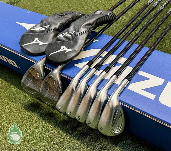 New Mizuno JPX 925 Hot Metal HL Combo Irons 5H 6H 7-PW/GW Senior Graphite Set