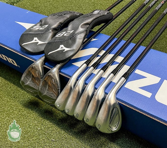 New Mizuno JPX 925 Hot Metal HL Combo Irons 5H 6H 7-PW/GW Senior Graphite Set