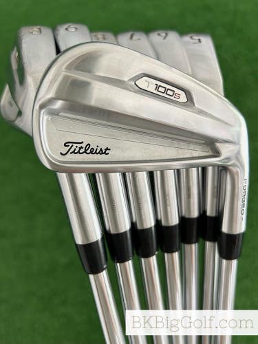 Titleist T100s 21 Forged Iron Set 4-P / Project X LZ 6.0 Stiff +1/2