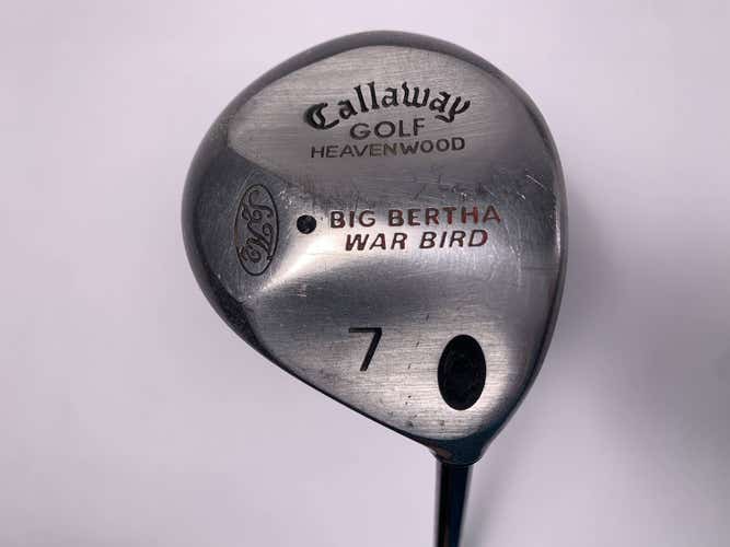 Callaway Big Bertha Warbird 7 Fairway Wood 21* RCH 96 Regular Graphite Mens RH
