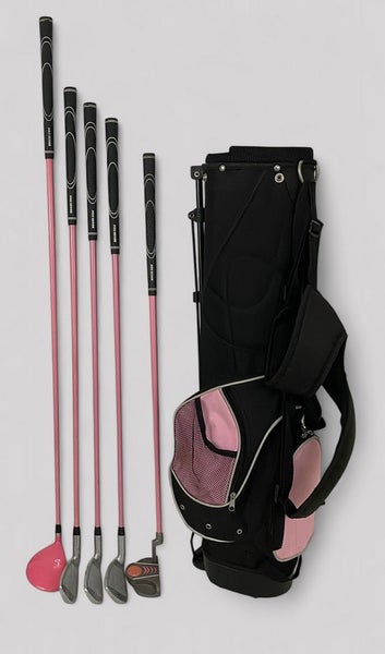 Golf Girl Junior Tour Golf Club 5pcs Set 15 Driver, Iron 5,7,9, Putter RH