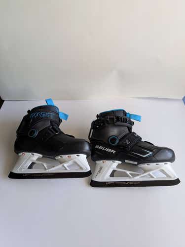 Bauer Konekt HF3 Hockey Goalie Skates Size 1 (Used)