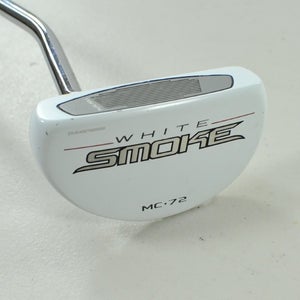 LEFT HANDED TaylorMade White Smoke MC-72 35" Putter Steel #204346