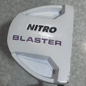 Nitro Blaster White/Black Blade Putter Steel Shaft Right Hand 33.5”