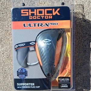 Shock Doctor Ultra Mens XXL Pro Supporter with Large Carbon Flex cup (New)