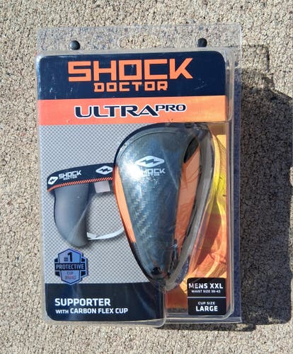 Shock Doctor Ultra Mens XXL Pro Supporter with Large Carbon Flex cup (New)