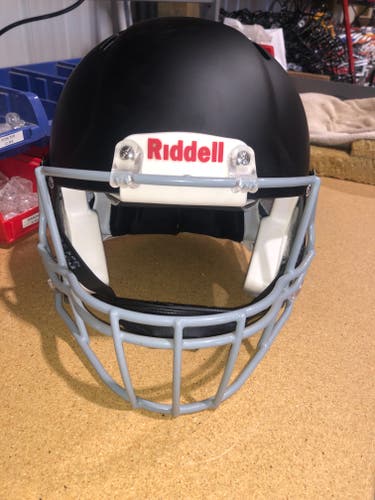 USED RIDDELL SPEED ADULT HELMET - LARGE - FLAT BLACK