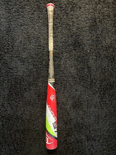 2017 Louisville Slugger Omaha 517 Alloy BBCOR Certified Bat (-3) 30 oz 33" (Used)