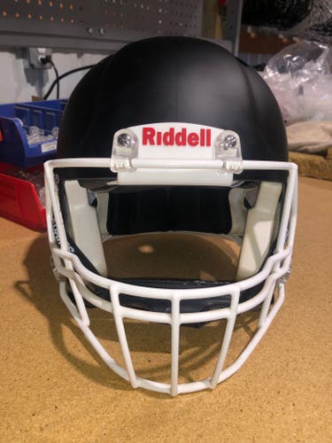 USED RIDDELL SPEED ADULT HELMET - LARGE - FLAT BLACK